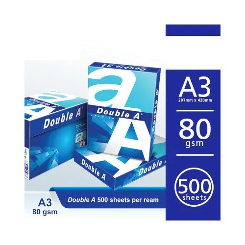 A3 Copy Paper 80 gsm, 500 Sheets