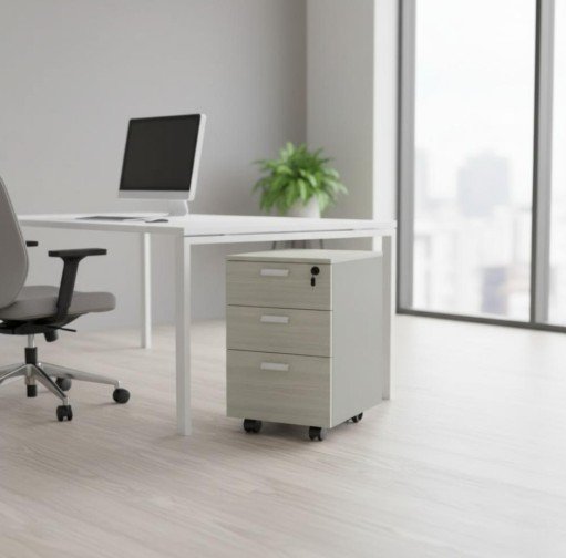 Mobile Pedestal, 3 Drawers