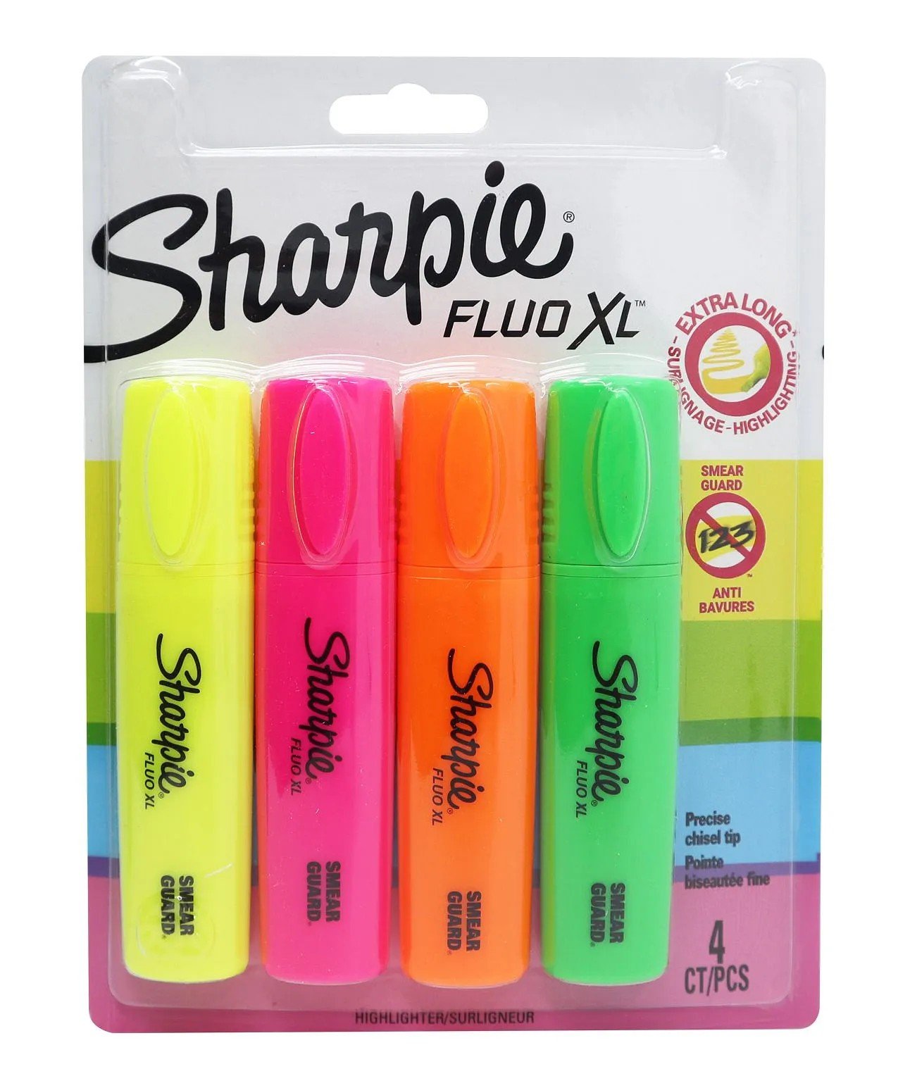 Permanent Markers, Pack of 4
